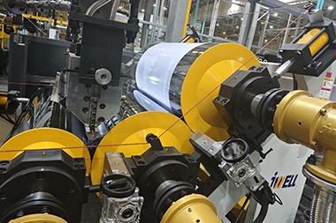 Jwell Machinery-nin PP təbəqə istehsal xətti Səudiyyə Ərəbistanının Ər-Riyad şəhərinə endi