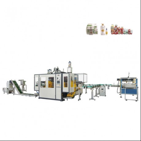 2ltr Şüşə üçün Tək Ölçülü Başlı İkili Stansiyalı Şişirmə Maşın