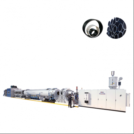 HDPE Su Təchizatı Borusu / Qaz Borusu Enerjiyə qənaət edən və yüksək sürətli ekstruziya xətti