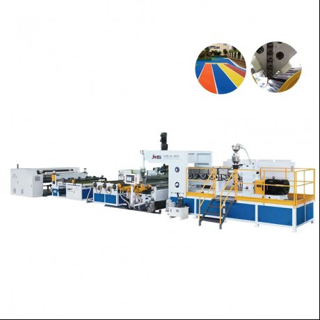 TPE/TPU Termoplastik Prefabrik Plastik Track Ekstruziya Maşın